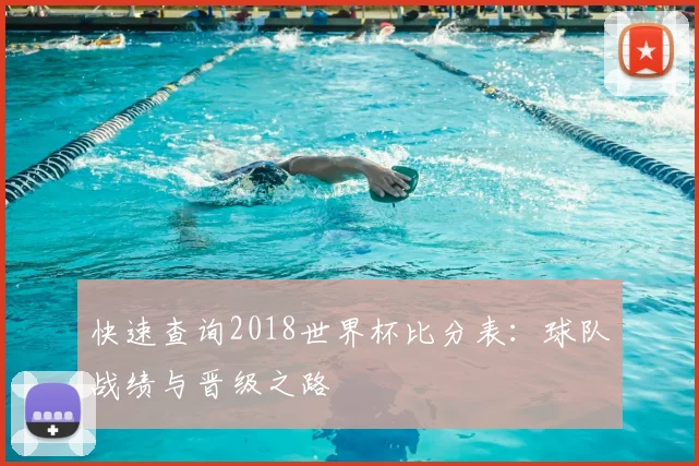 快速查询2018世界杯比分表：球队战绩与晋级之路
